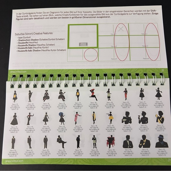 Cricut SUBURBIA shapes & fonts - Picture 11 of 16